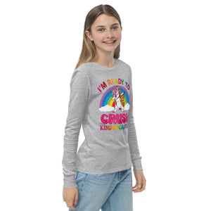 Youth long sleeve tee, Back to School ,Soft Cotton, Unisex,
