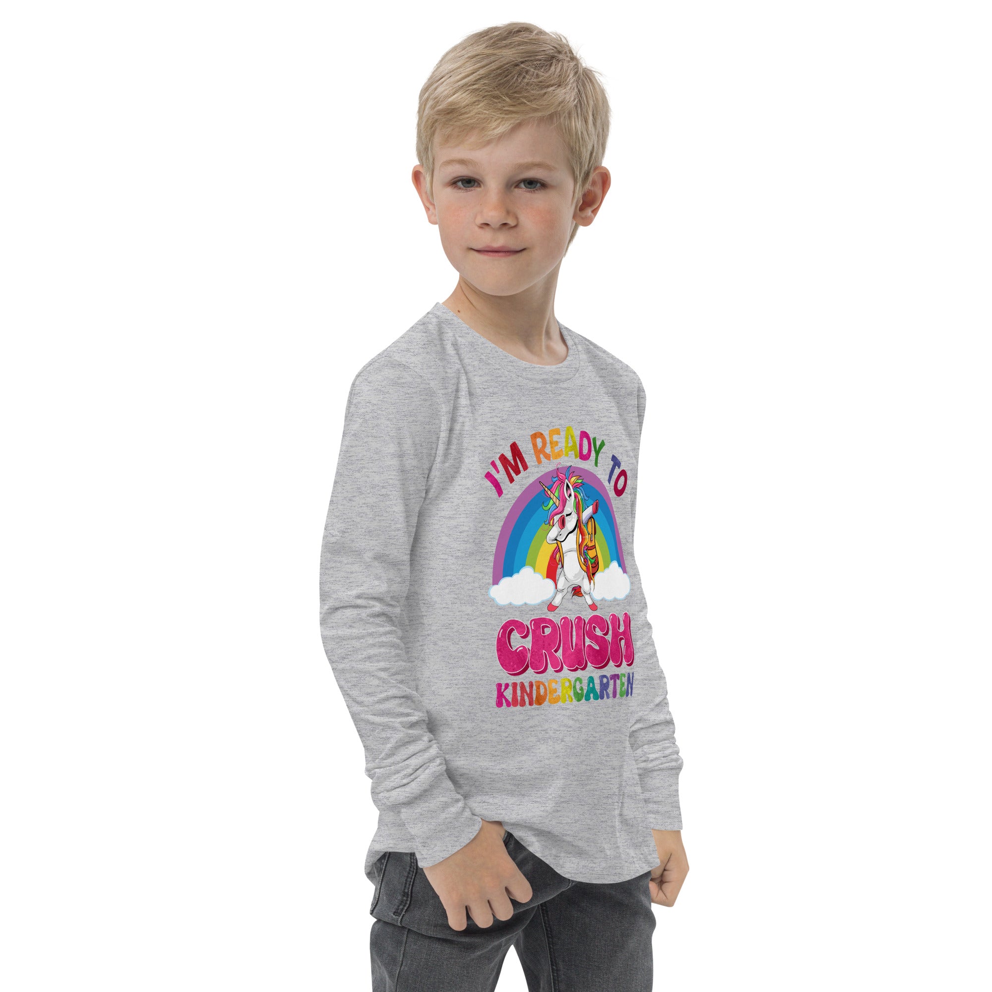 Youth long sleeve tee, Back to School ,Soft Cotton, Unisex,