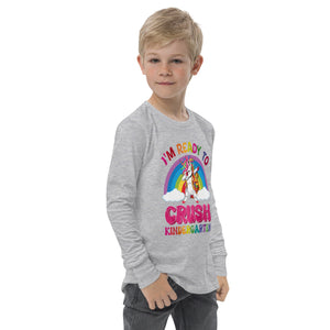 Youth long sleeve tee, Back to School ,Soft Cotton, Unisex,