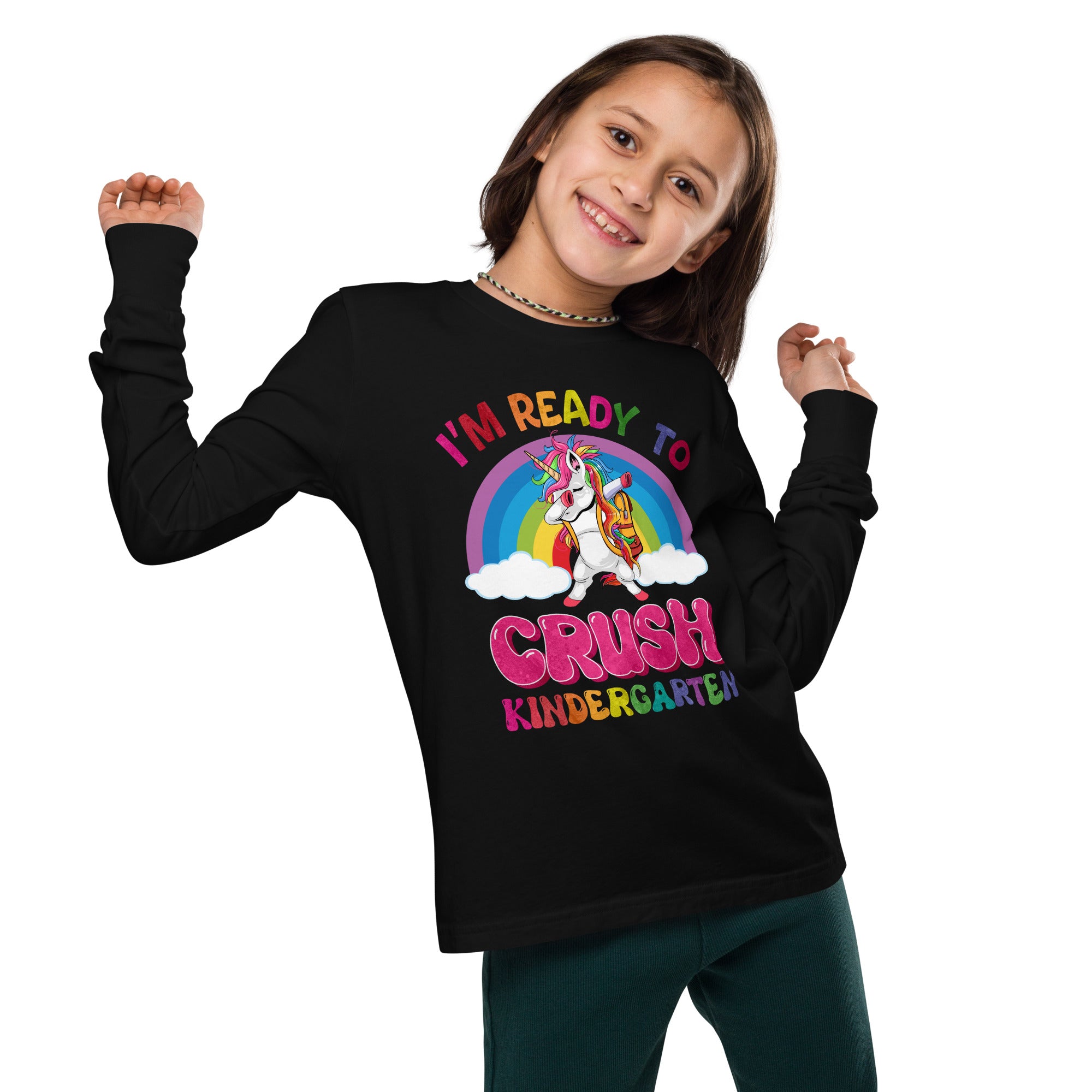 Youth long sleeve tee, Back to School ,Soft Cotton, Unisex,