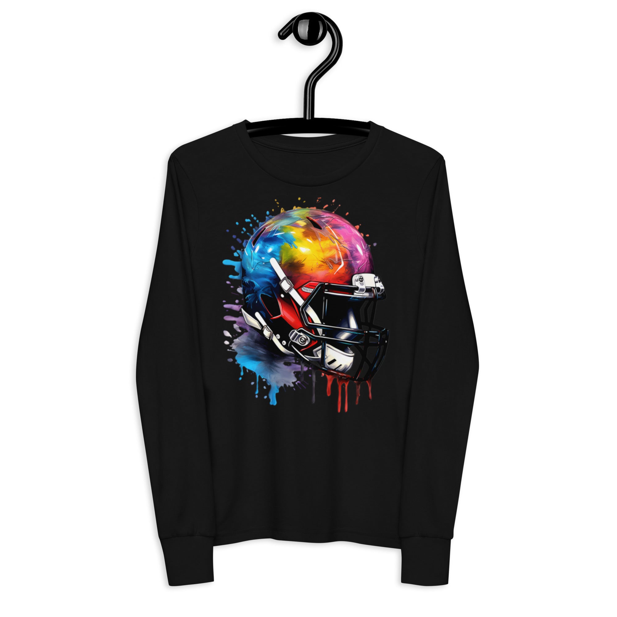 Youth long sleeve tee, Football tee, gift idea