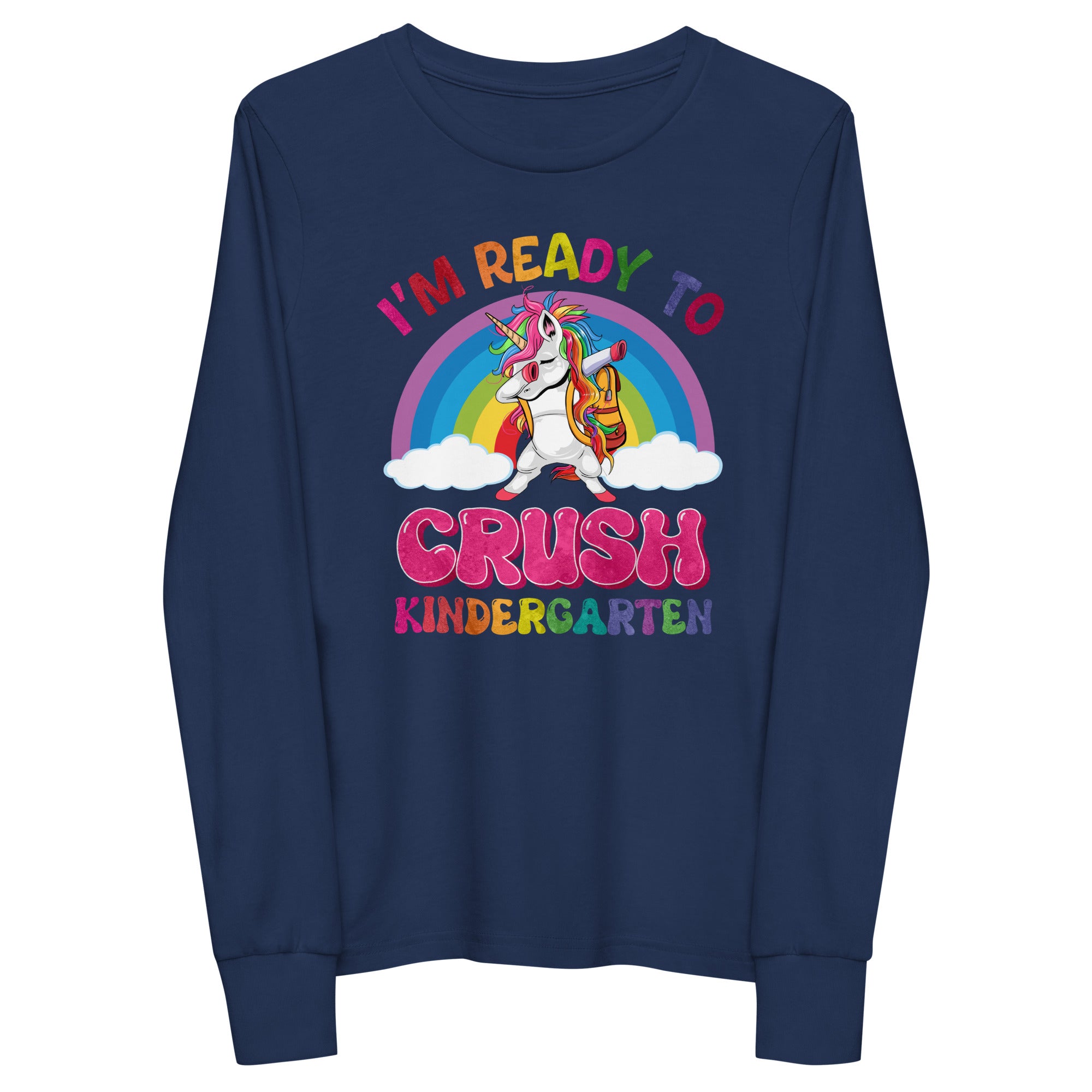 Youth long sleeve tee, Back to School ,Soft Cotton, Unisex,