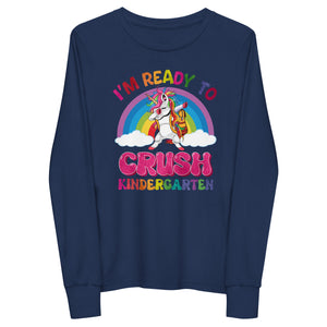 Youth long sleeve tee, Back to School ,Soft Cotton, Unisex,