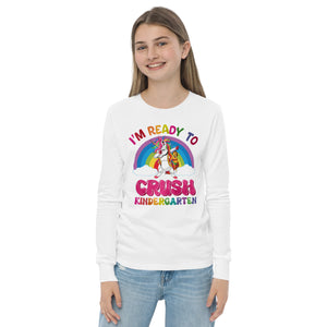 Youth long sleeve tee, Back to School ,Soft Cotton, Unisex,
