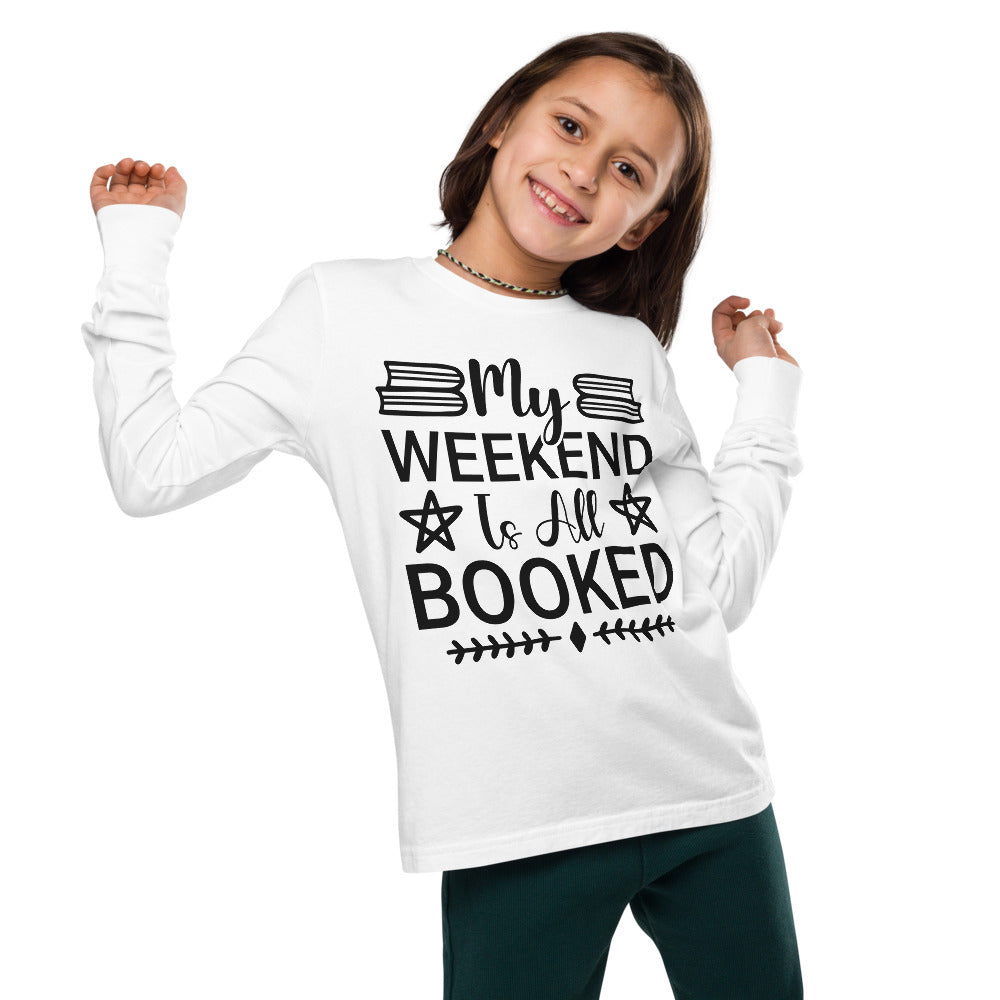 Long-Sleeve-Tee, Back to School T-Shirt- Athletic,100% Combed Cotton