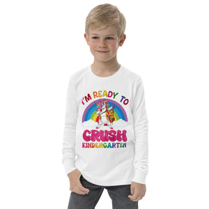 Youth long sleeve tee, Back to School ,Soft Cotton, Unisex,