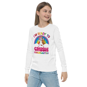 Youth long sleeve tee, Back to School ,Soft Cotton, Unisex,