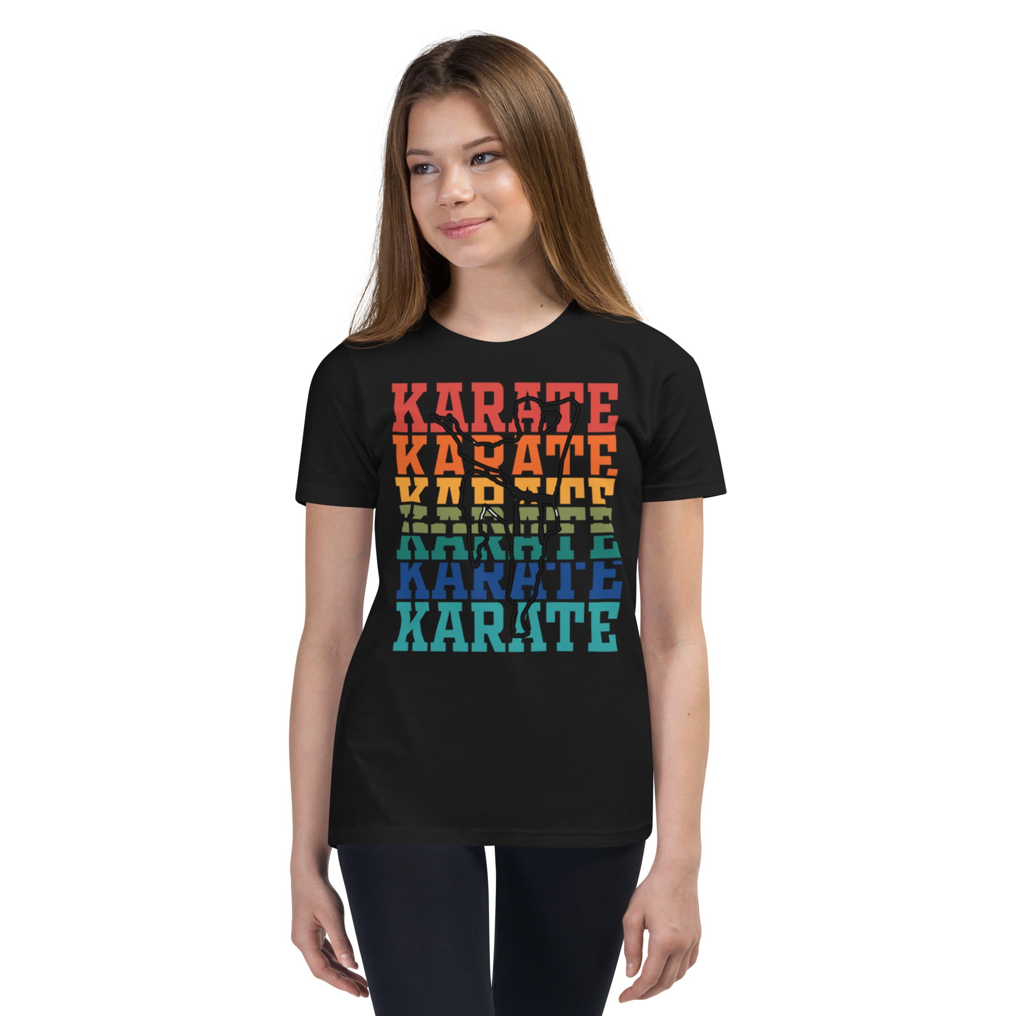 Youth Short Sleeve T-Shirt, Karate T Shirt, Back to School