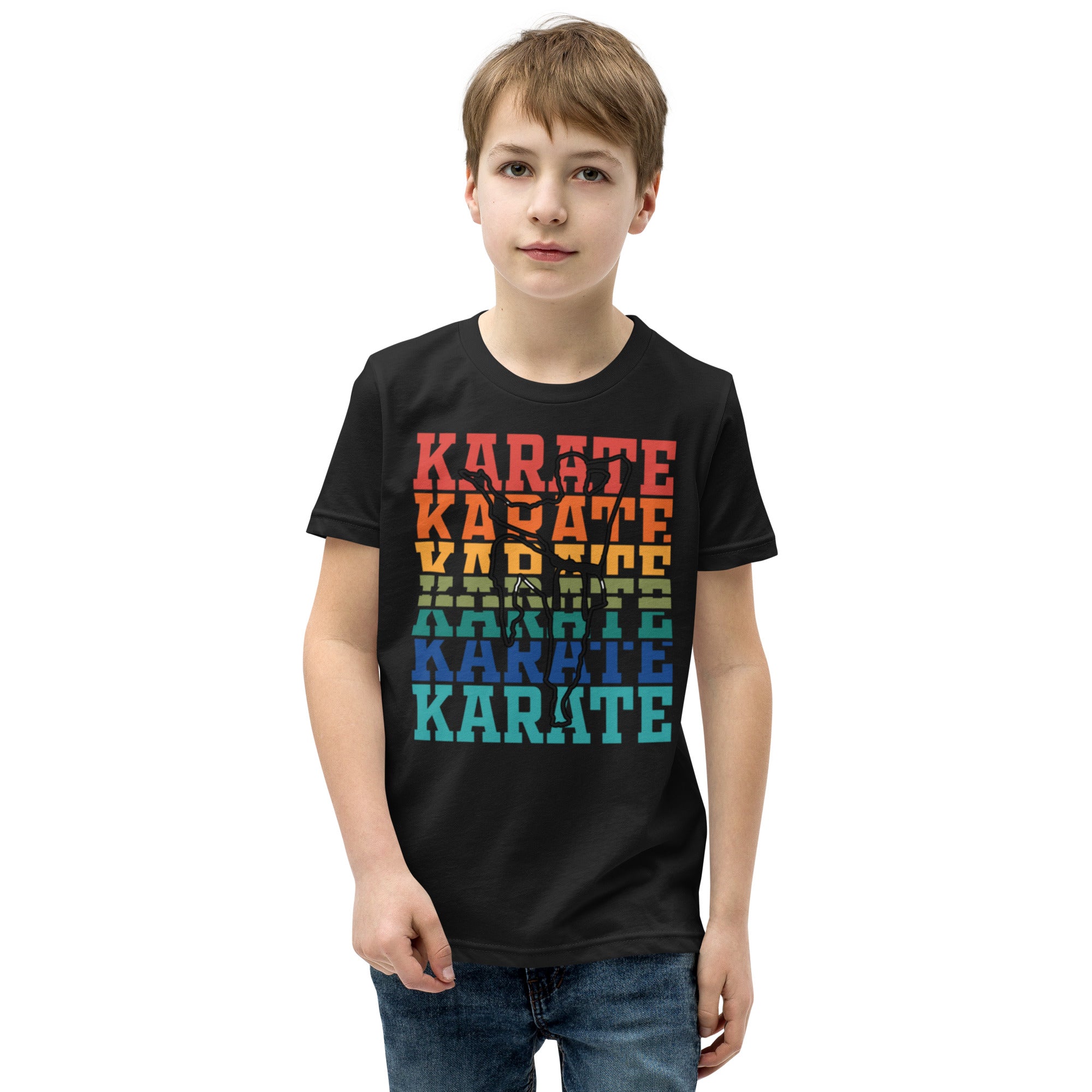 Youth Short Sleeve T-Shirt, Karate T Shirt, Back to School