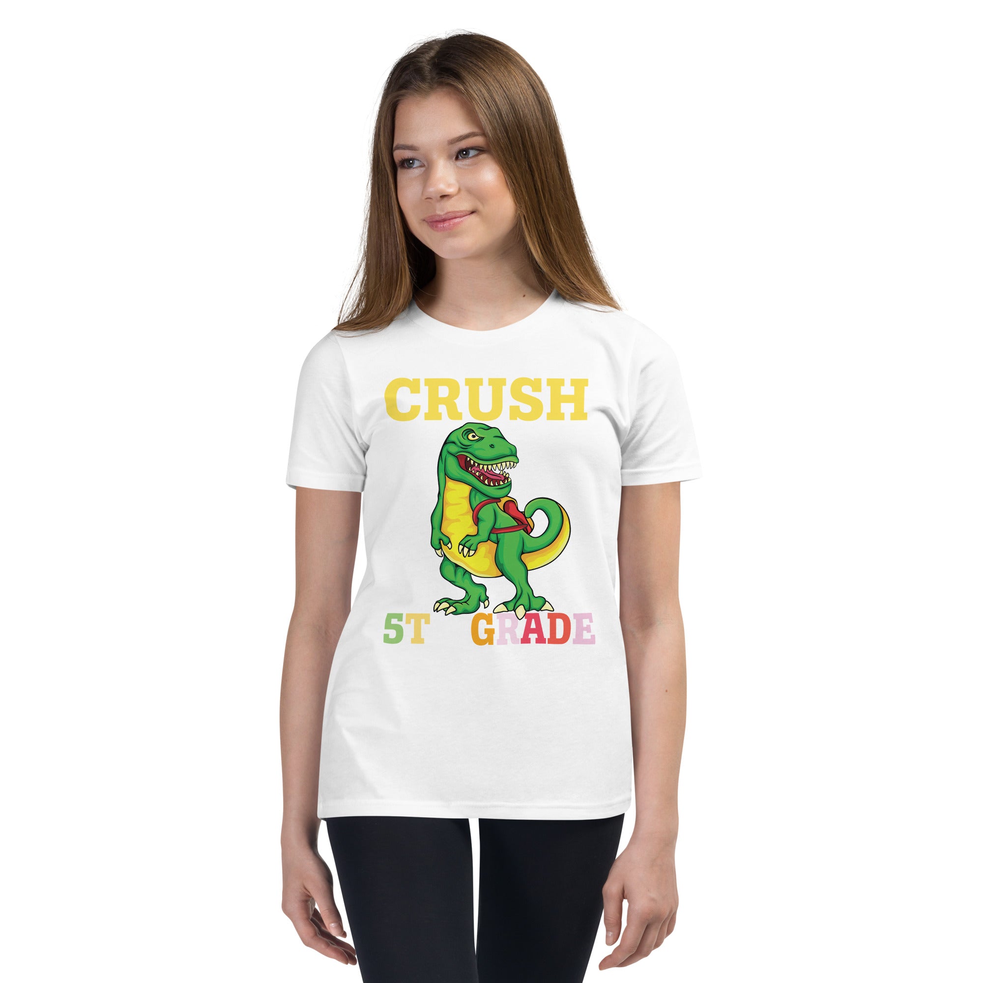 Youth Short Sleeve T-Shirt, Crush 5th Grade