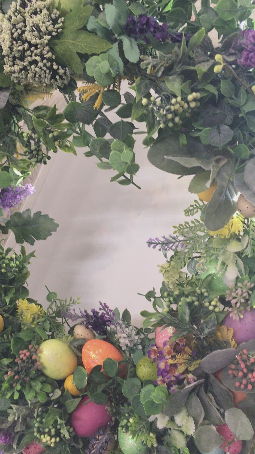 Easter Egg Hunt Wreath 25 inches