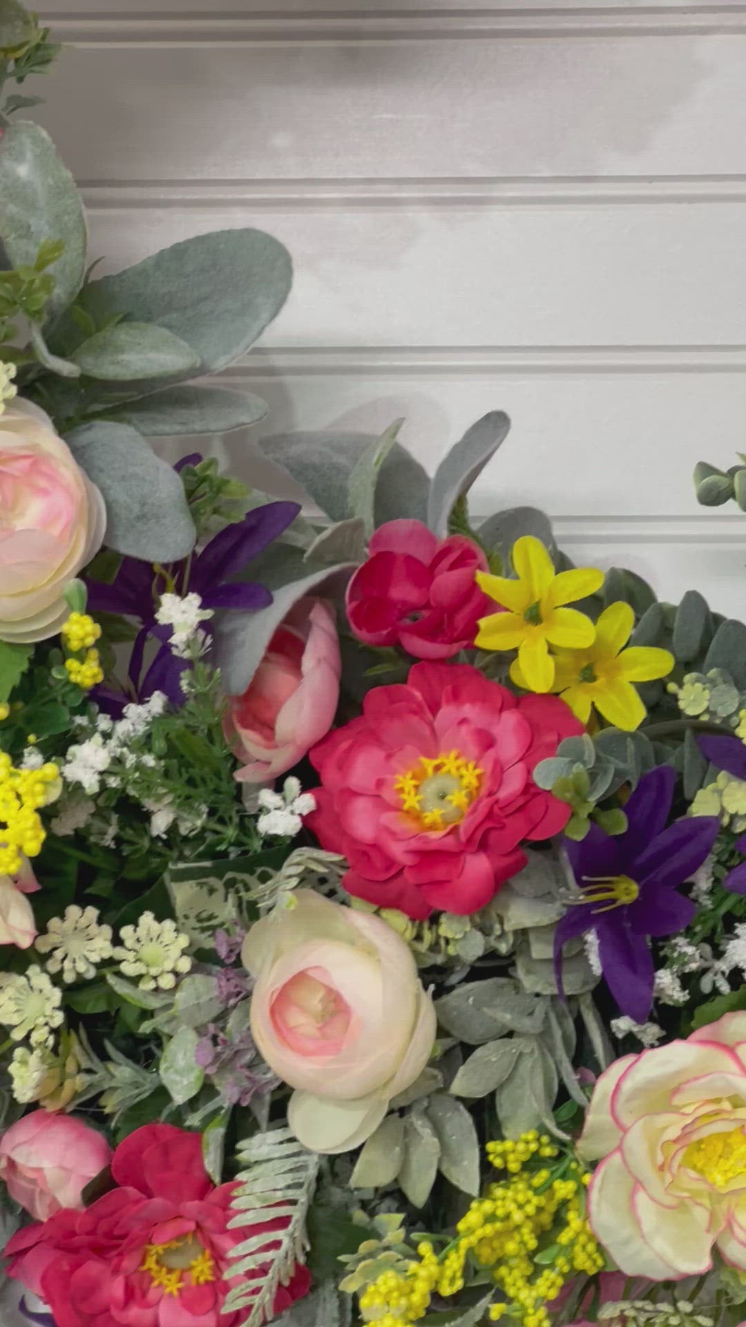 Harmony Spring  Color Wreath  30"