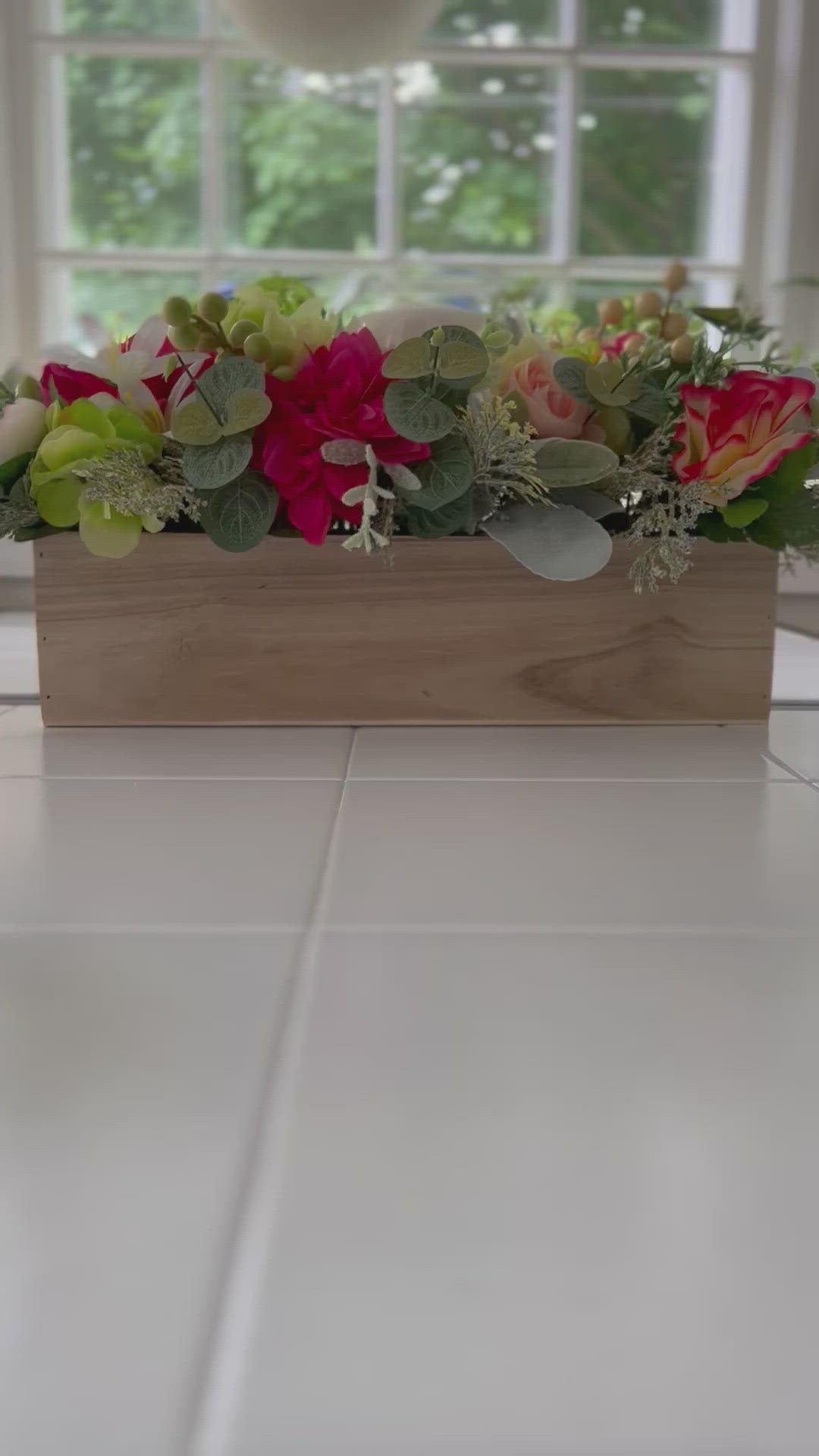 Candle Centerpiece Spring Summer-Arrangement- Approx. 24"