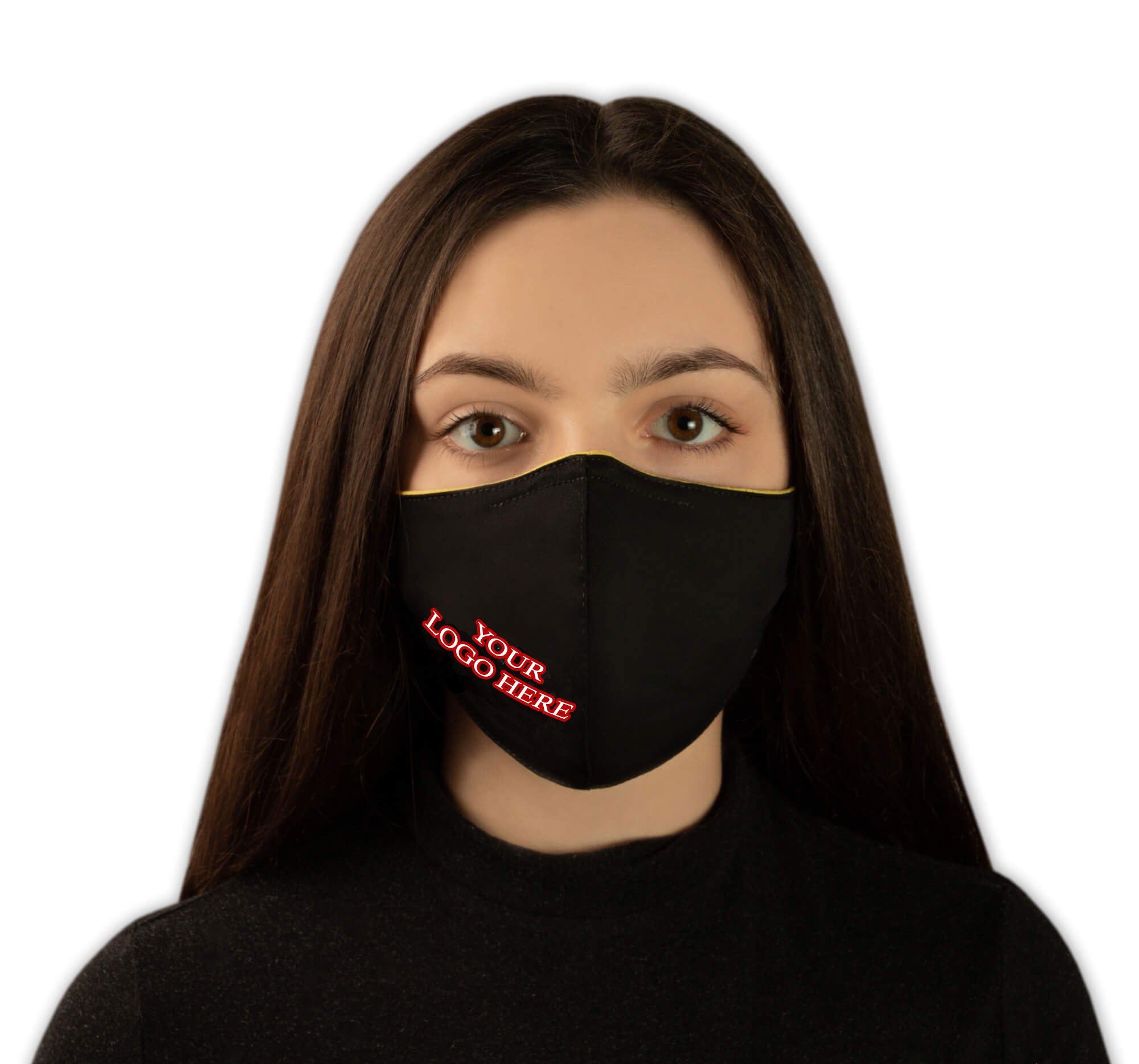 Custom Face Masks | Personalize w/Text Image Logo | Washable Reusable Cloth Mask