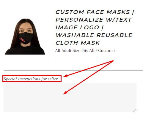 Custom Face Masks | Personalize w/Text Image Logo | Washable Reusable Cloth Mask
