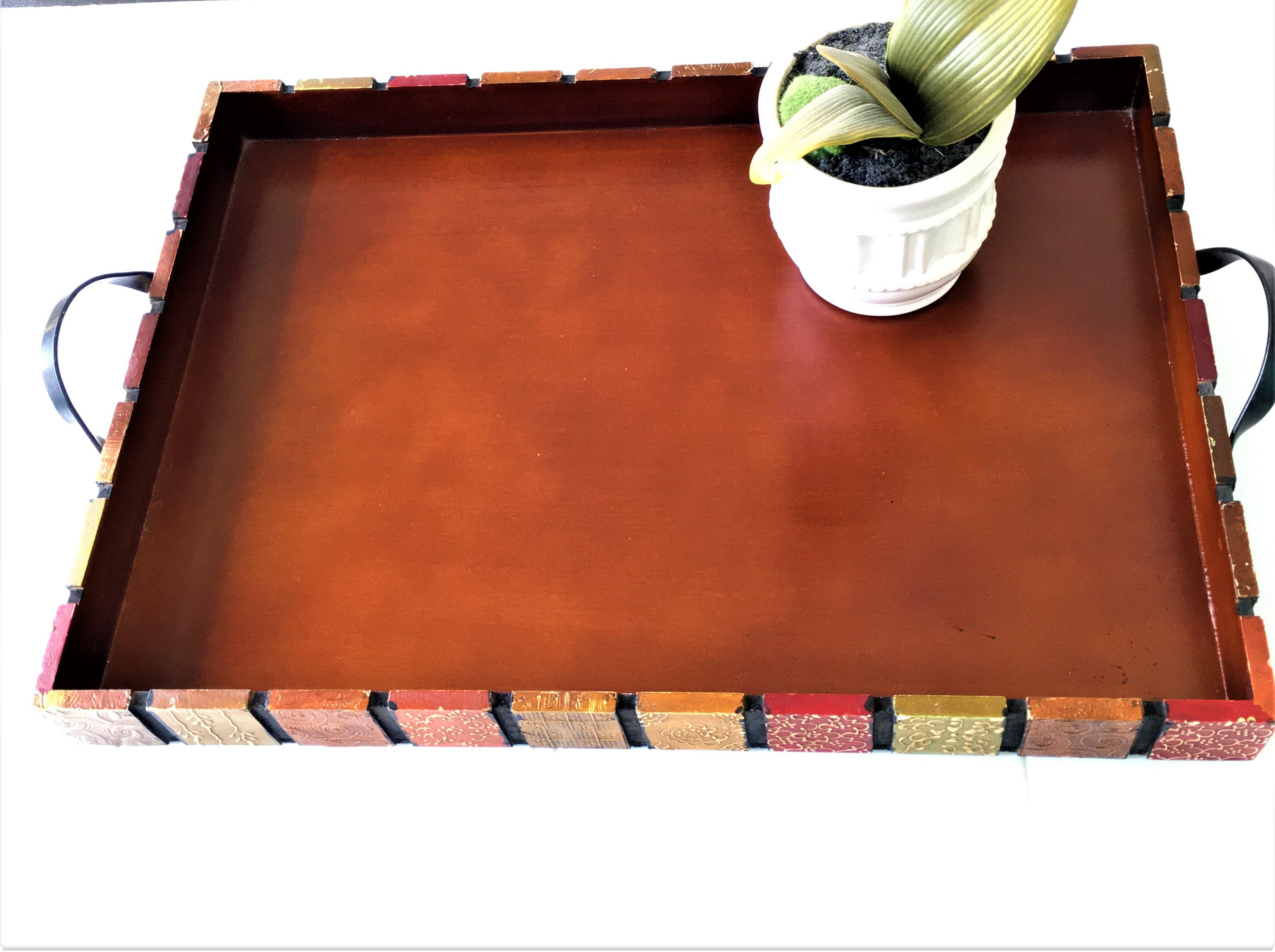 Serving Tray 20"L X14" W X 2"H