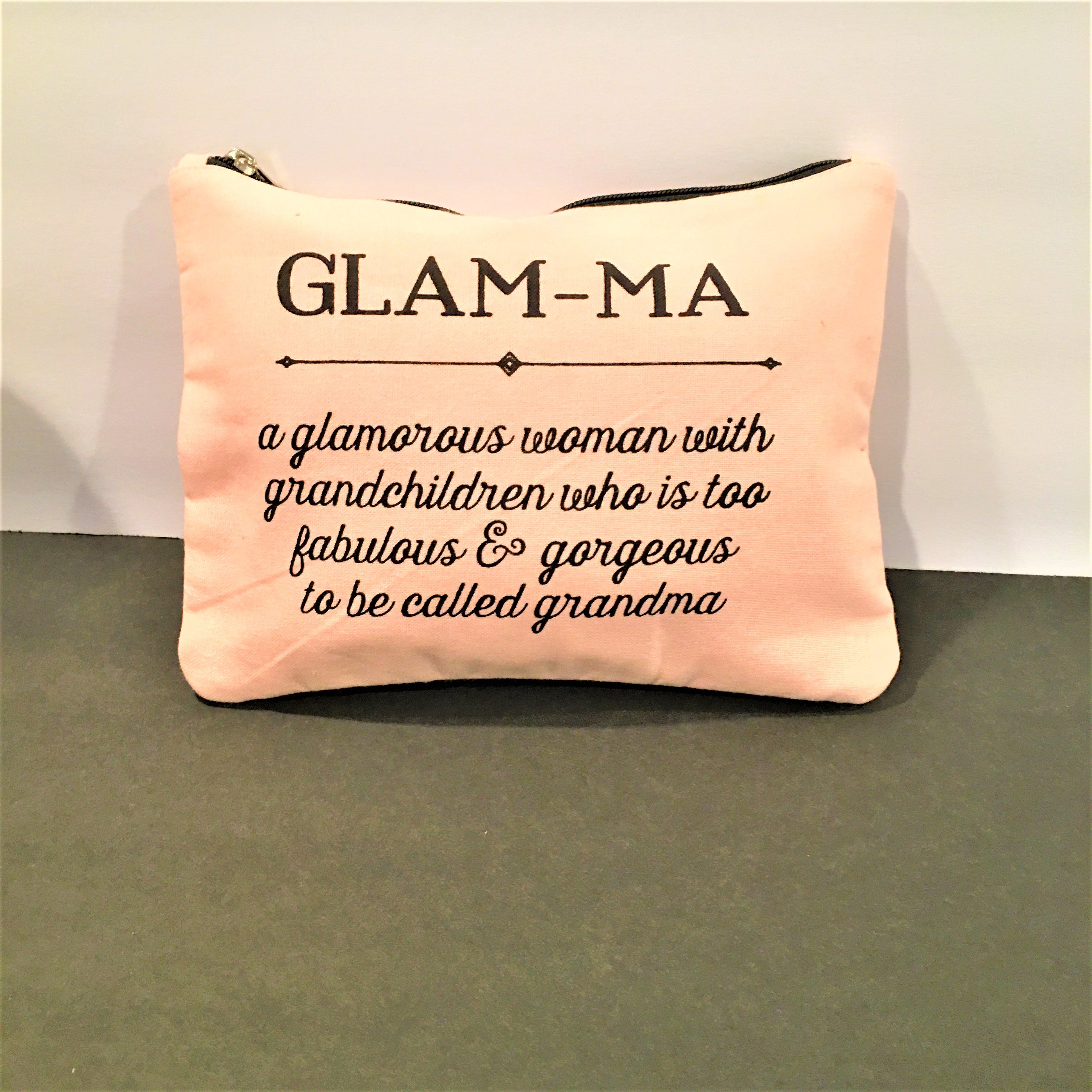 Glam MA Cosmetic Bag, 10" x 7.5"