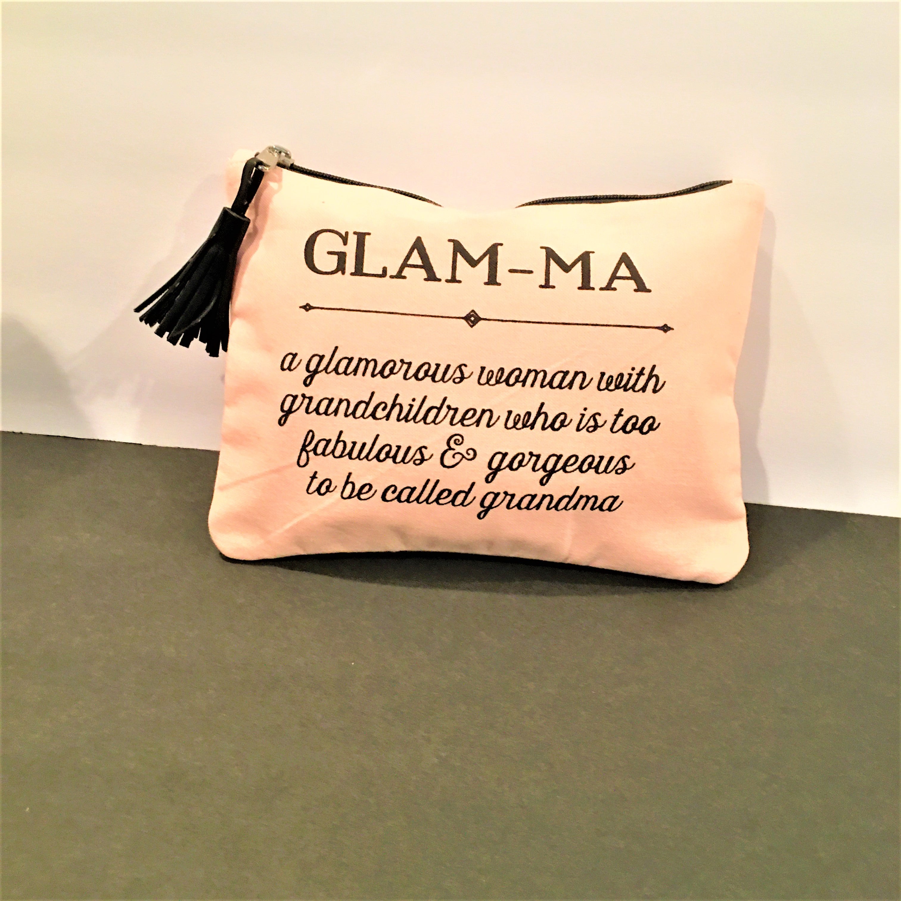 Glam MA Cosmetic Bag, 10" x 7.5"