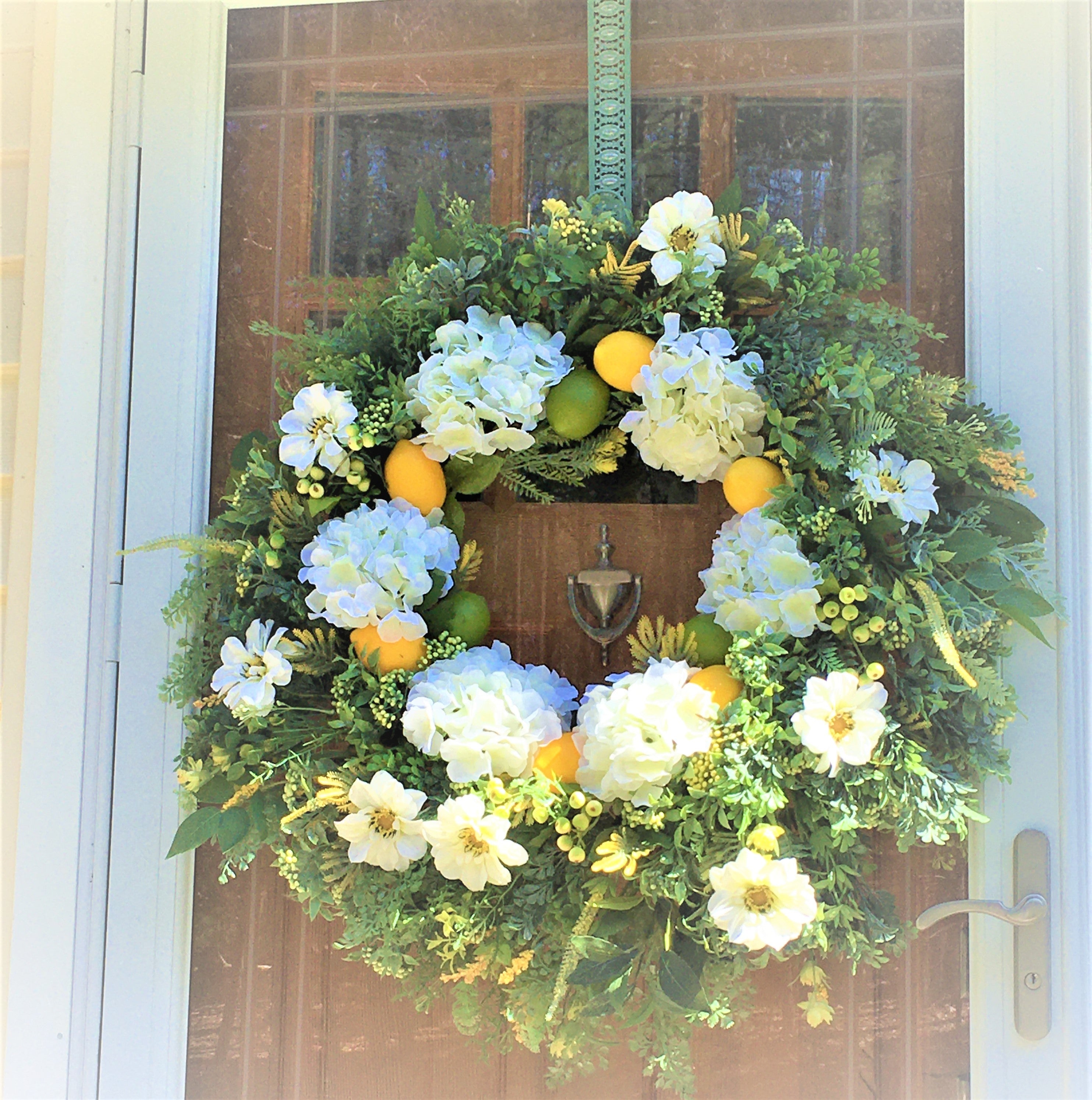 When Life Gives You Lemons Wreath 32" X 5"