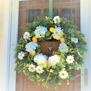 When Life Gives You Lemons Wreath 32" X 5"