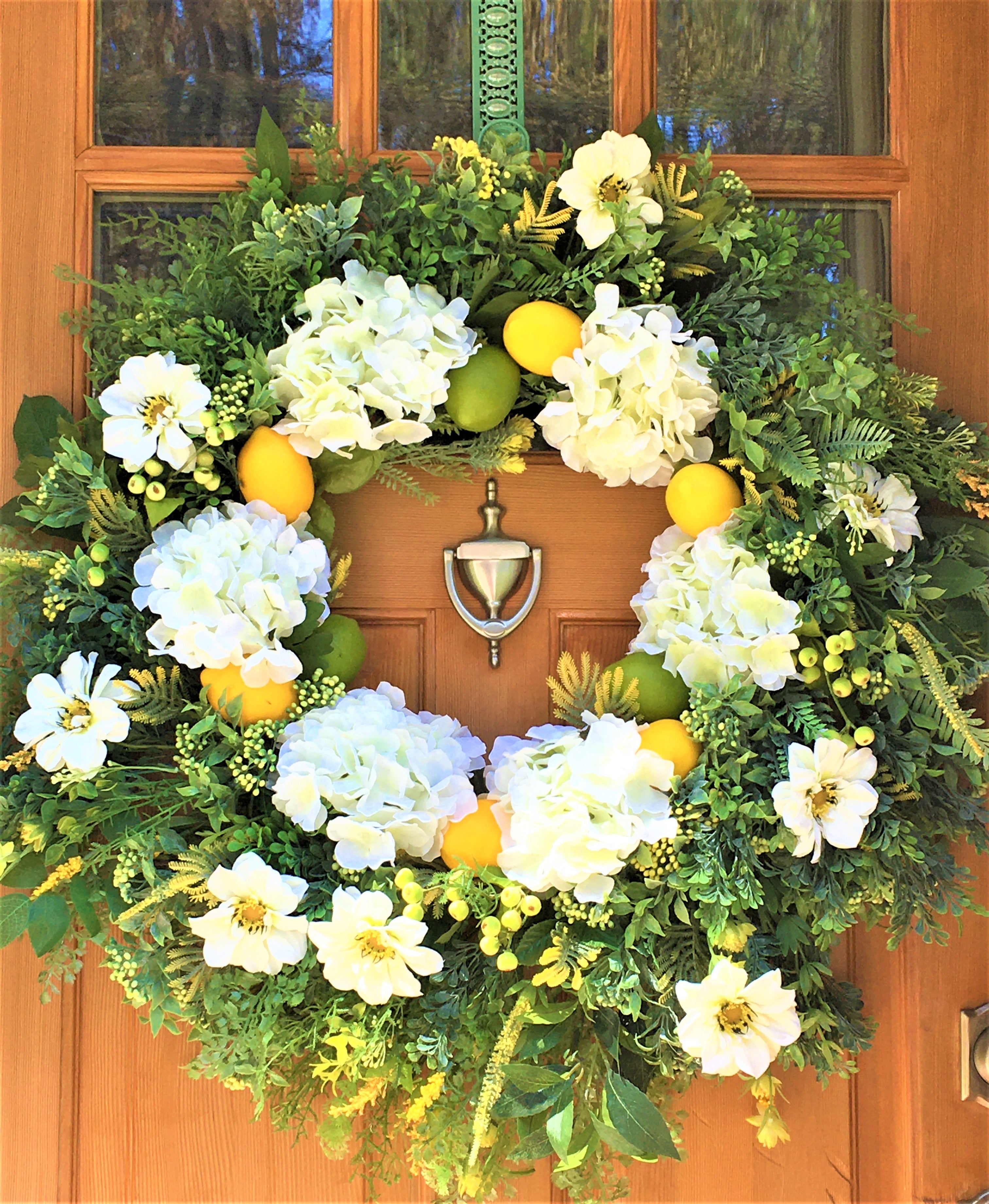 When Life Gives You Lemons Wreath 32" X 5"