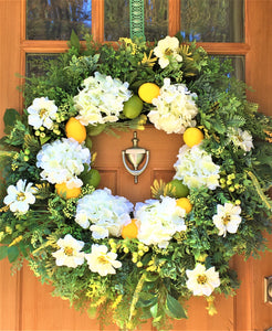 When Life Gives You Lemons Wreath 32" X 5"