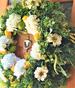 When Life Gives You Lemons Wreath 32" X 5"