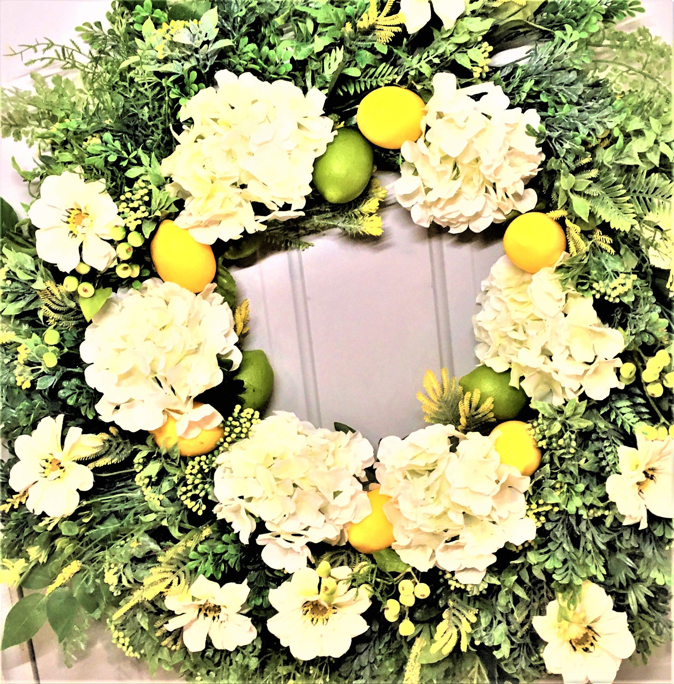 When Life Gives You Lemons Wreath 32" X 5"