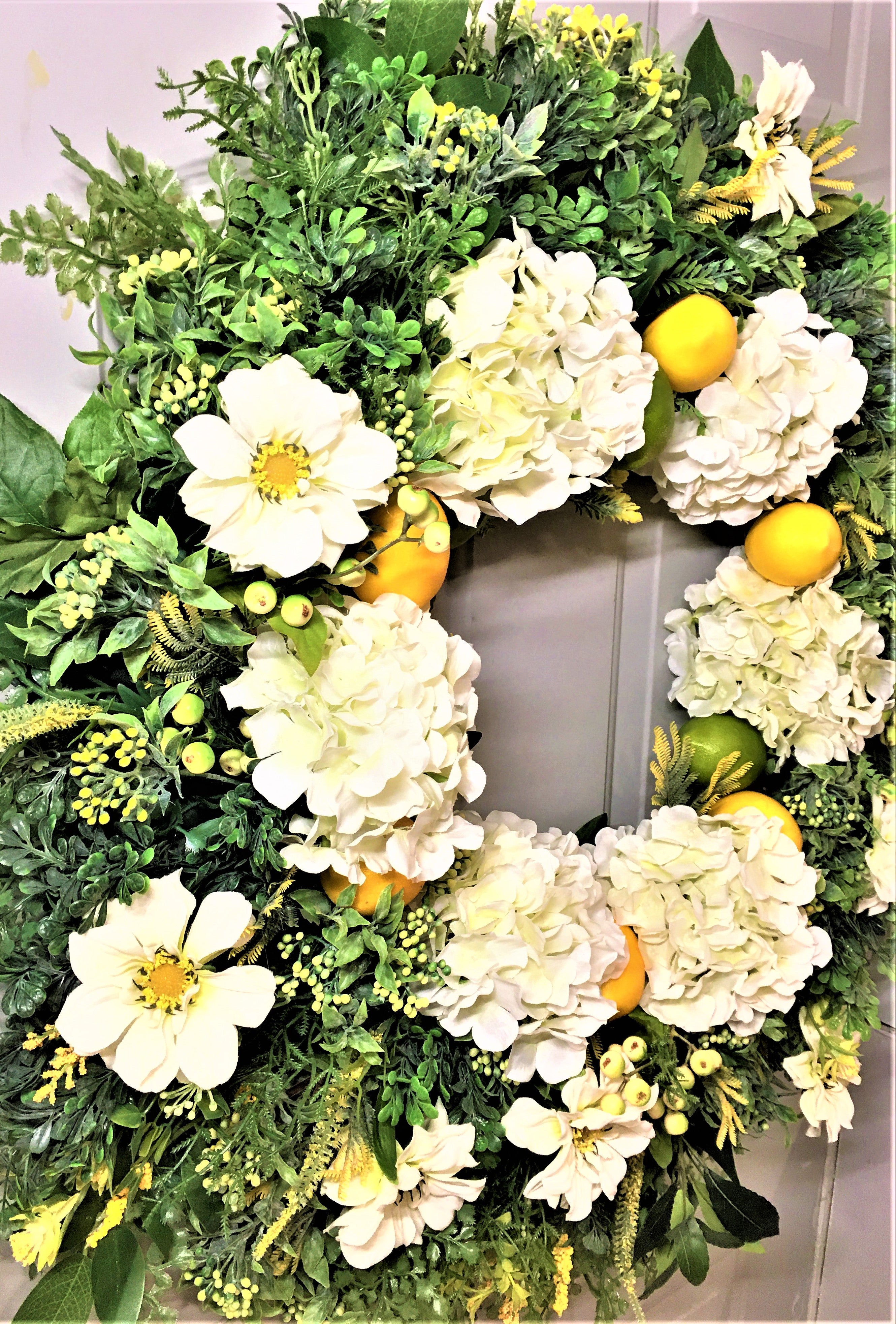 When Life Gives You Lemons Wreath 32" X 5"