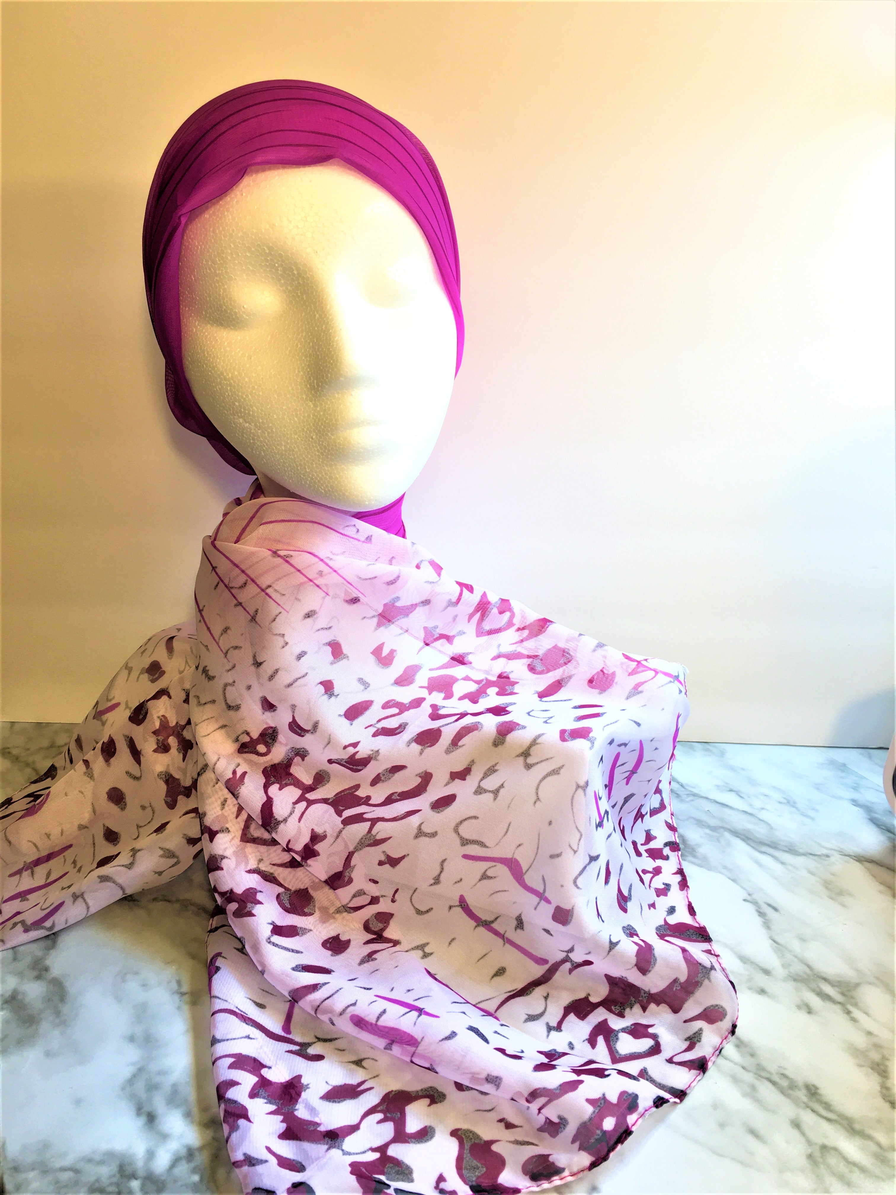 Summer Garden Scarf 58 x 20"