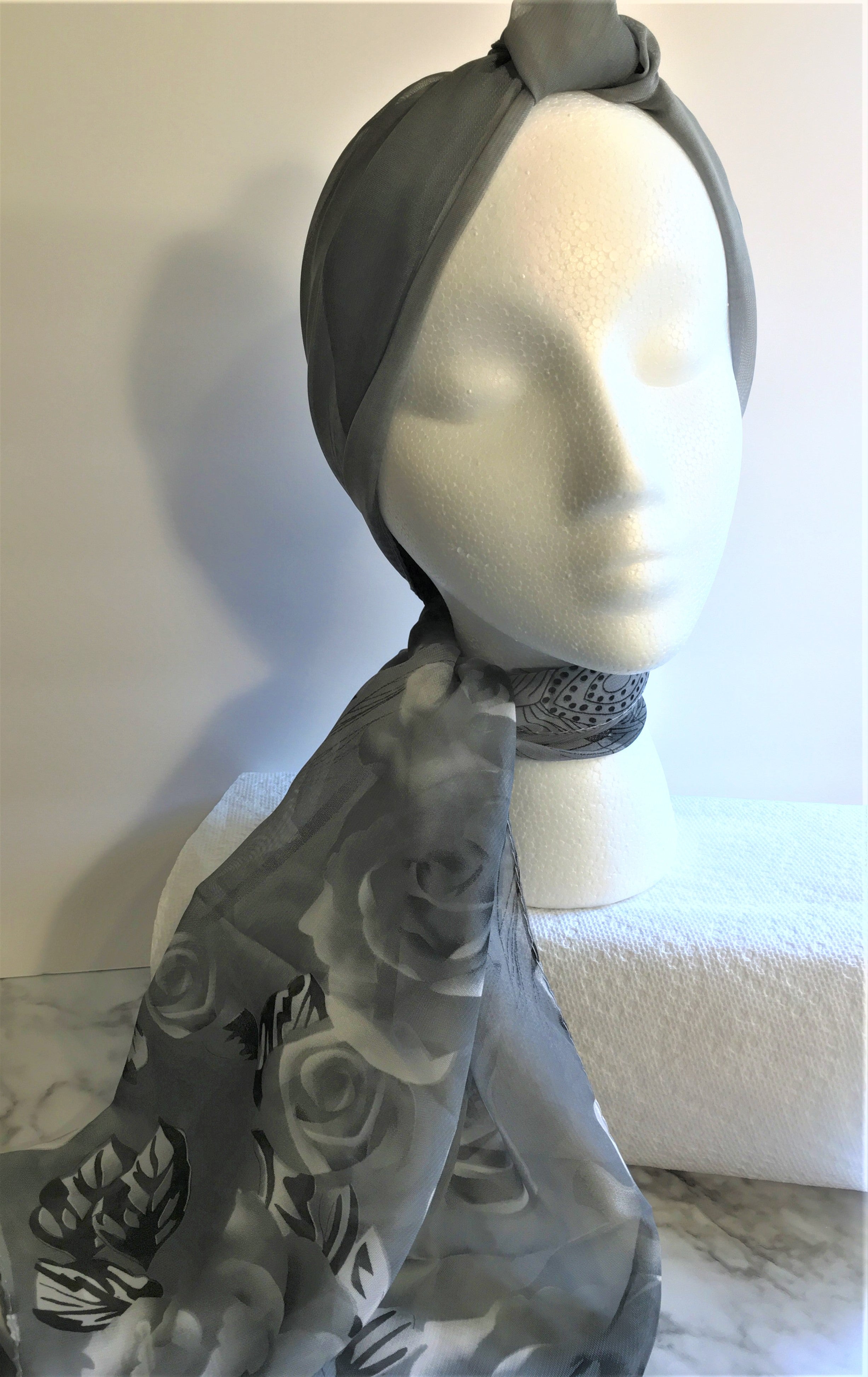 Summer Garden Scarves, 58" L X 20W  see different varietys of design and colors