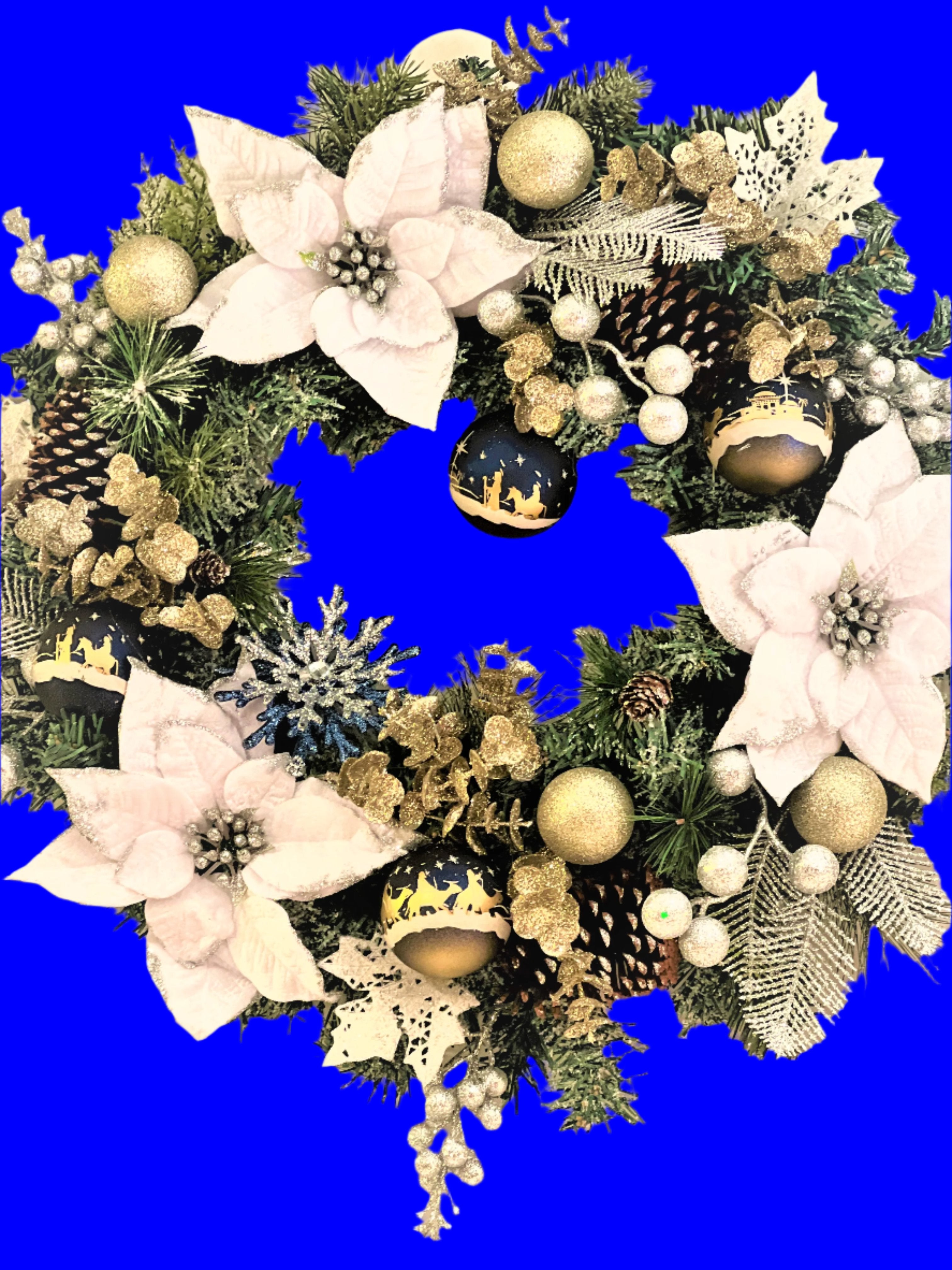 Journey To Bethlehem Wreath, 24 "