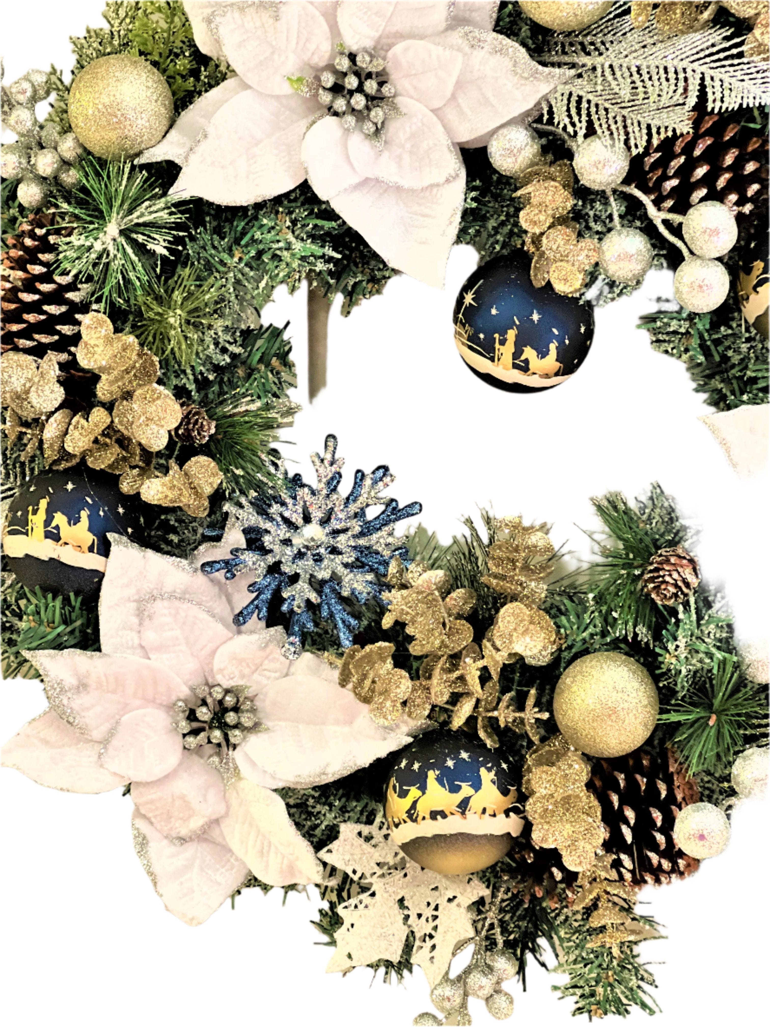 Journey To Bethlehem Wreath, 24 "