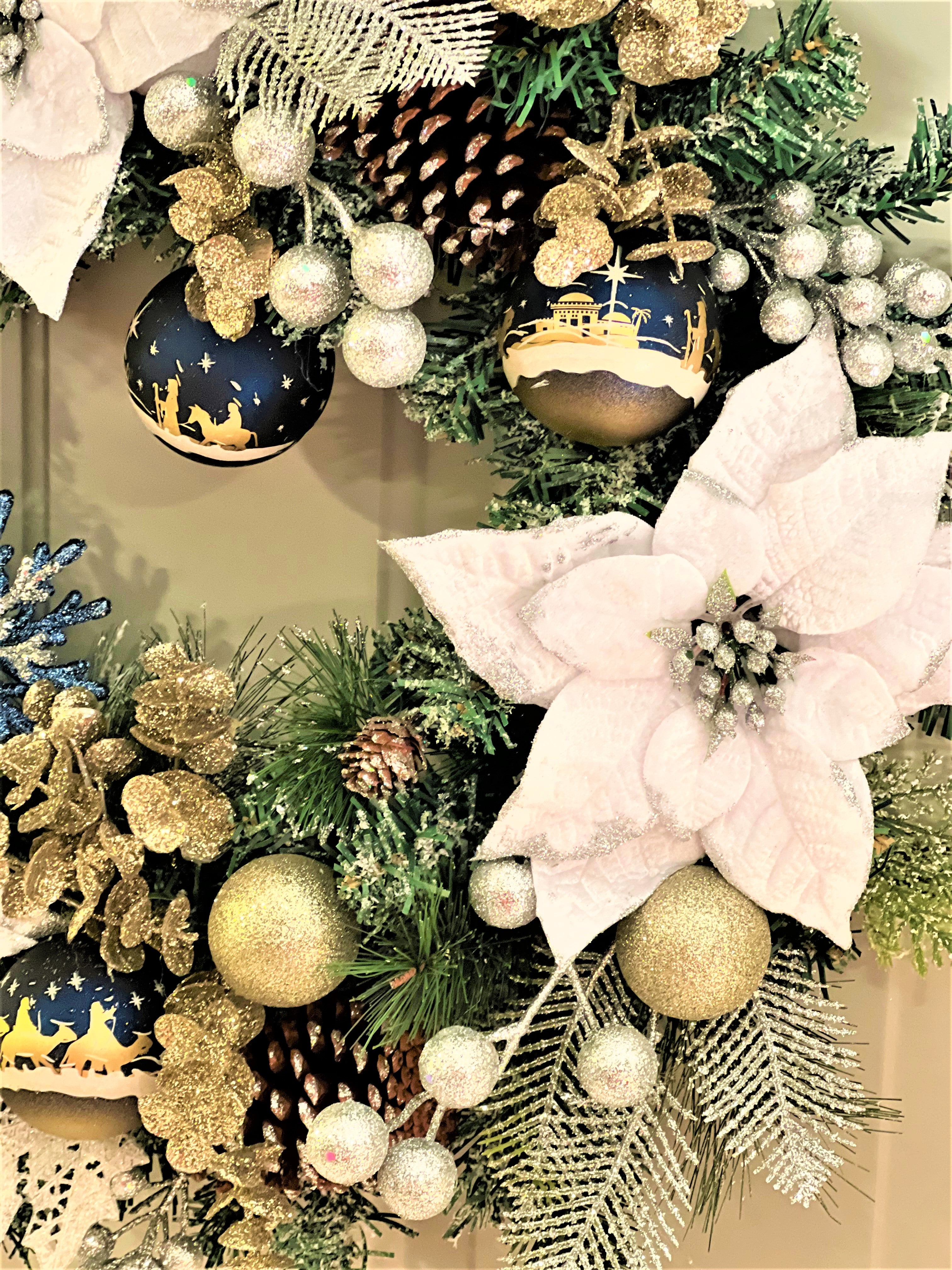 Journey To Bethlehem Wreath, 24 "