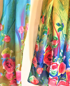 Summer Garden Scarves, 58" L X 20W  see different varietys of design and colors