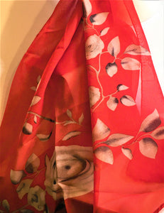 Summer Garden Scarves, 58" L X 20W  see different varietys of design and colors