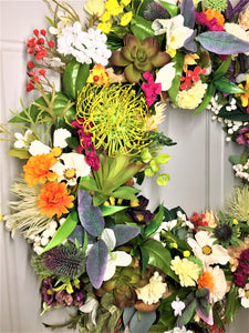 The Nature's Bounty Wreath 22"
