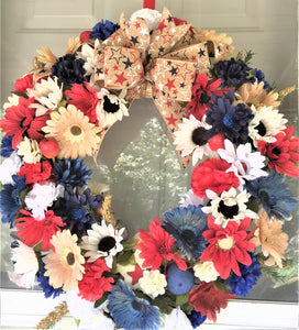 INDEPENDENCE DAY Wreath 26"