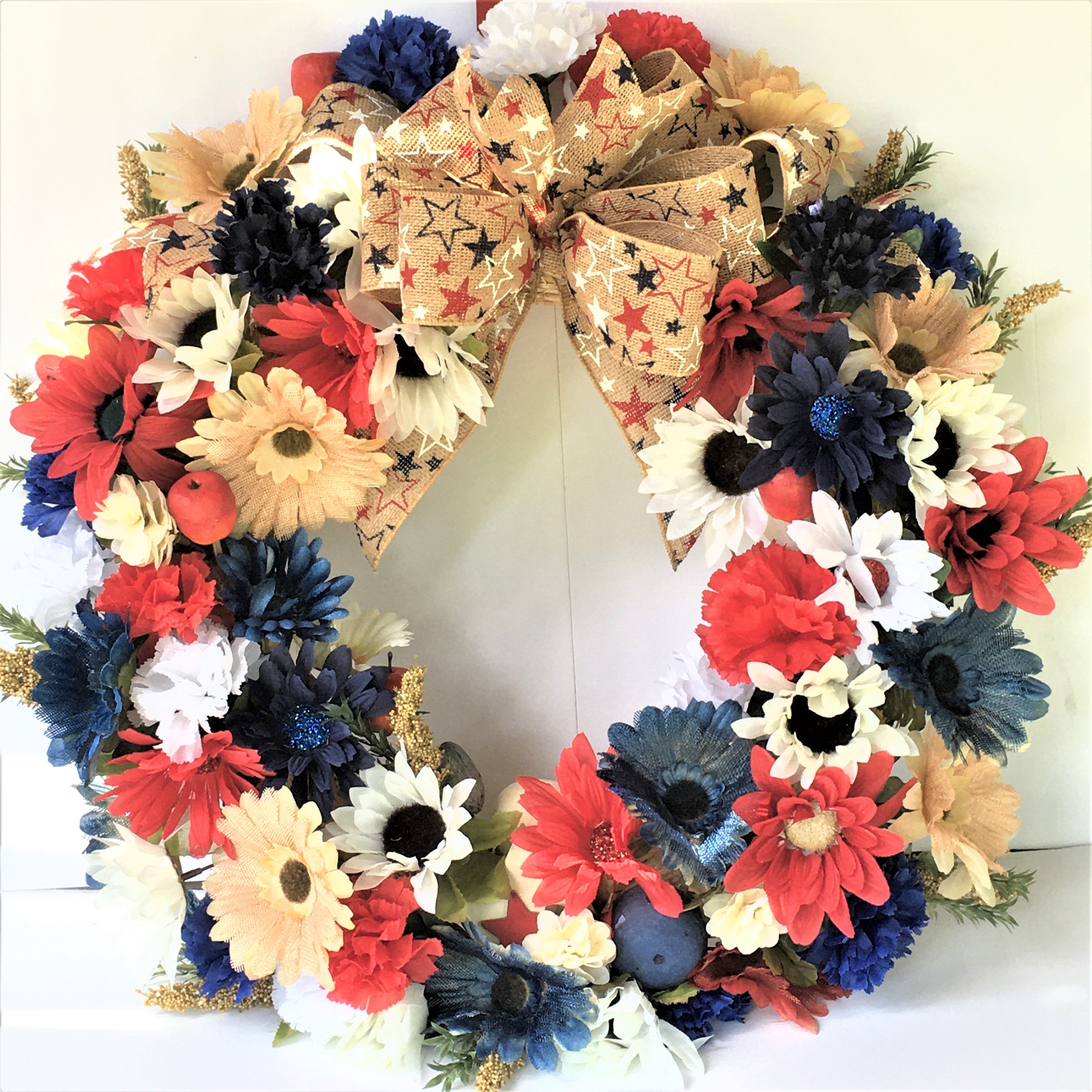 INDEPENDENCE DAY Wreath 26"
