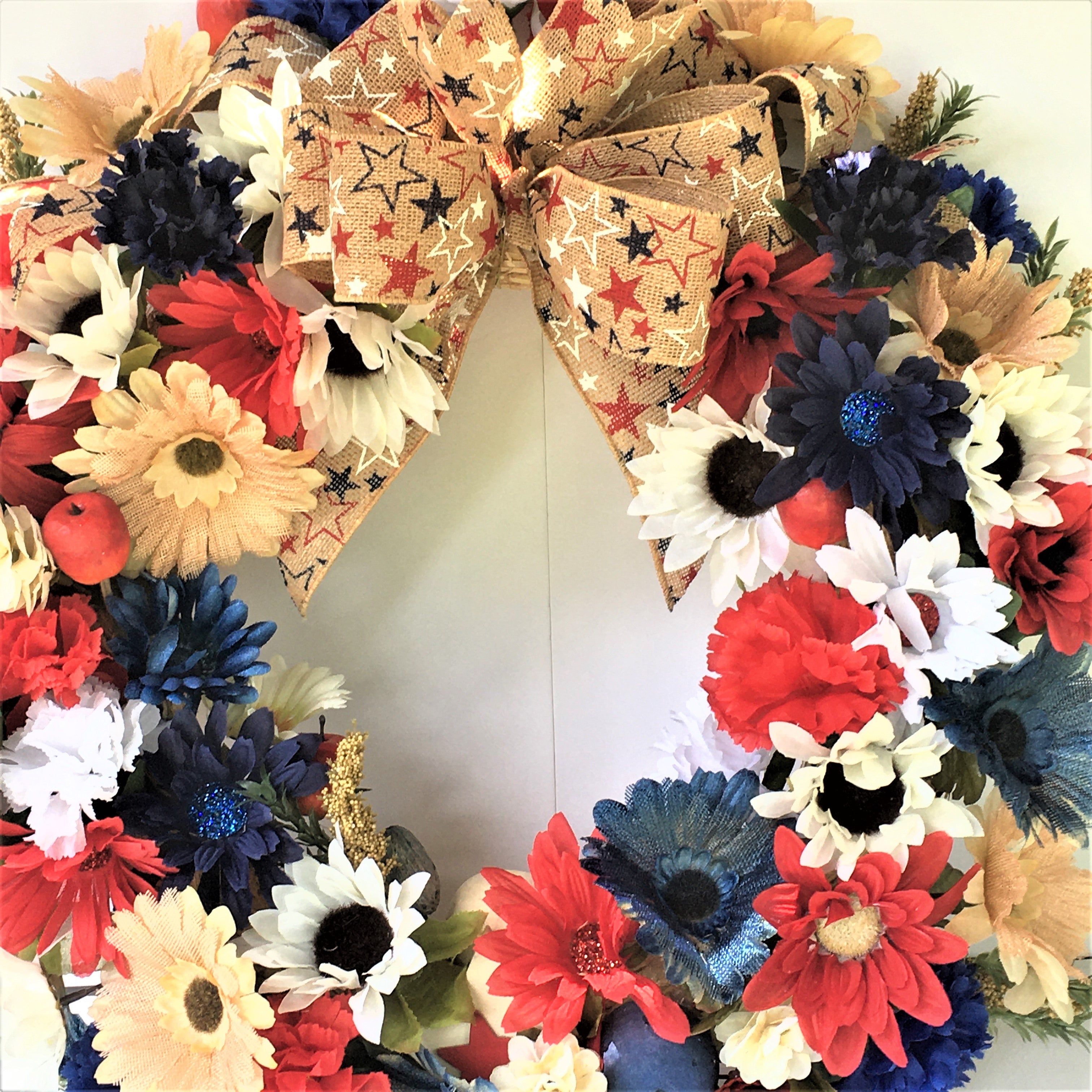 INDEPENDENCE DAY Wreath 26"
