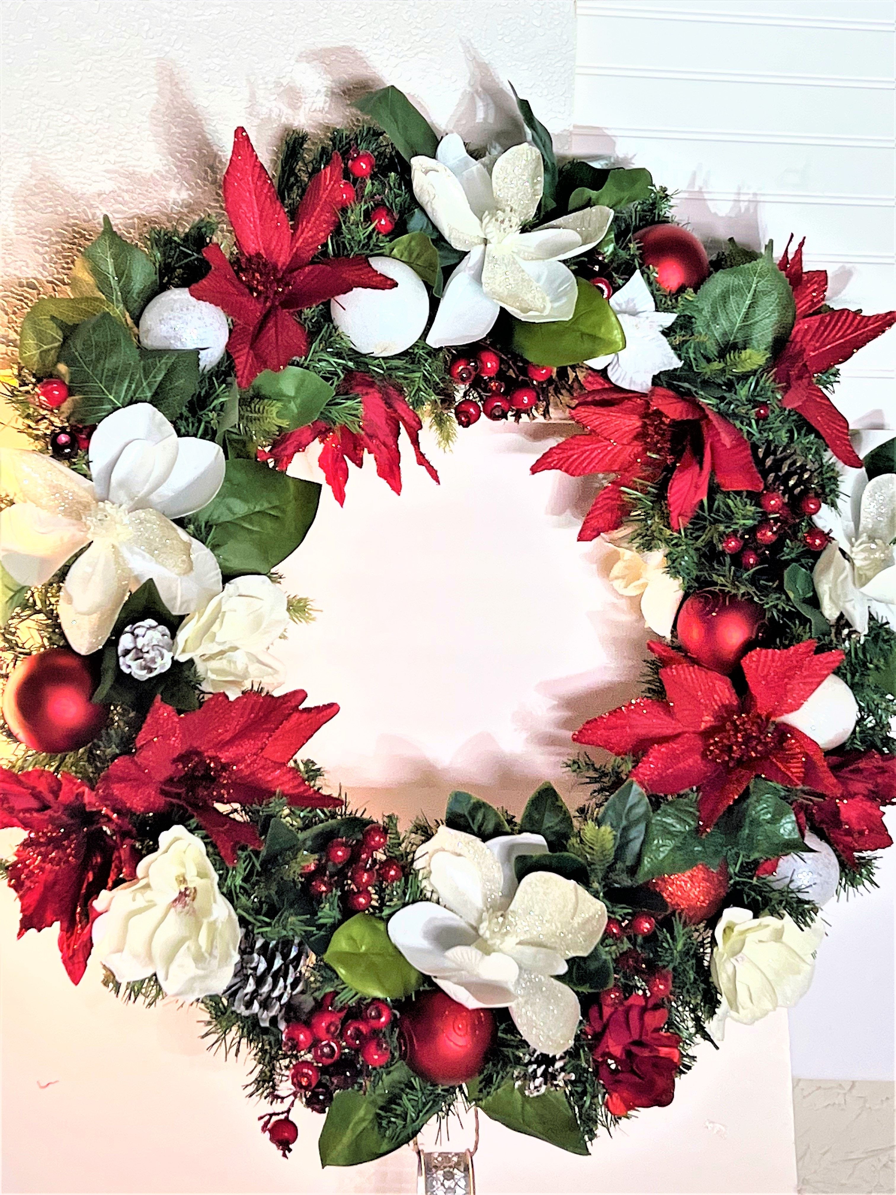 Glamour Xmas Wreath 30" Diameter