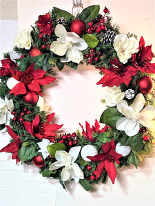 Glamour Xmas Wreath 30" Diameter