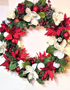 Glamour Xmas Wreath 30" Diameter