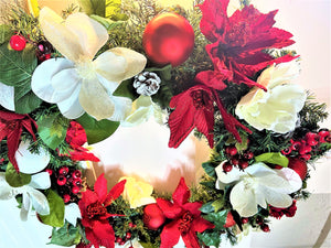 Glamour Xmas Wreath 30" Diameter