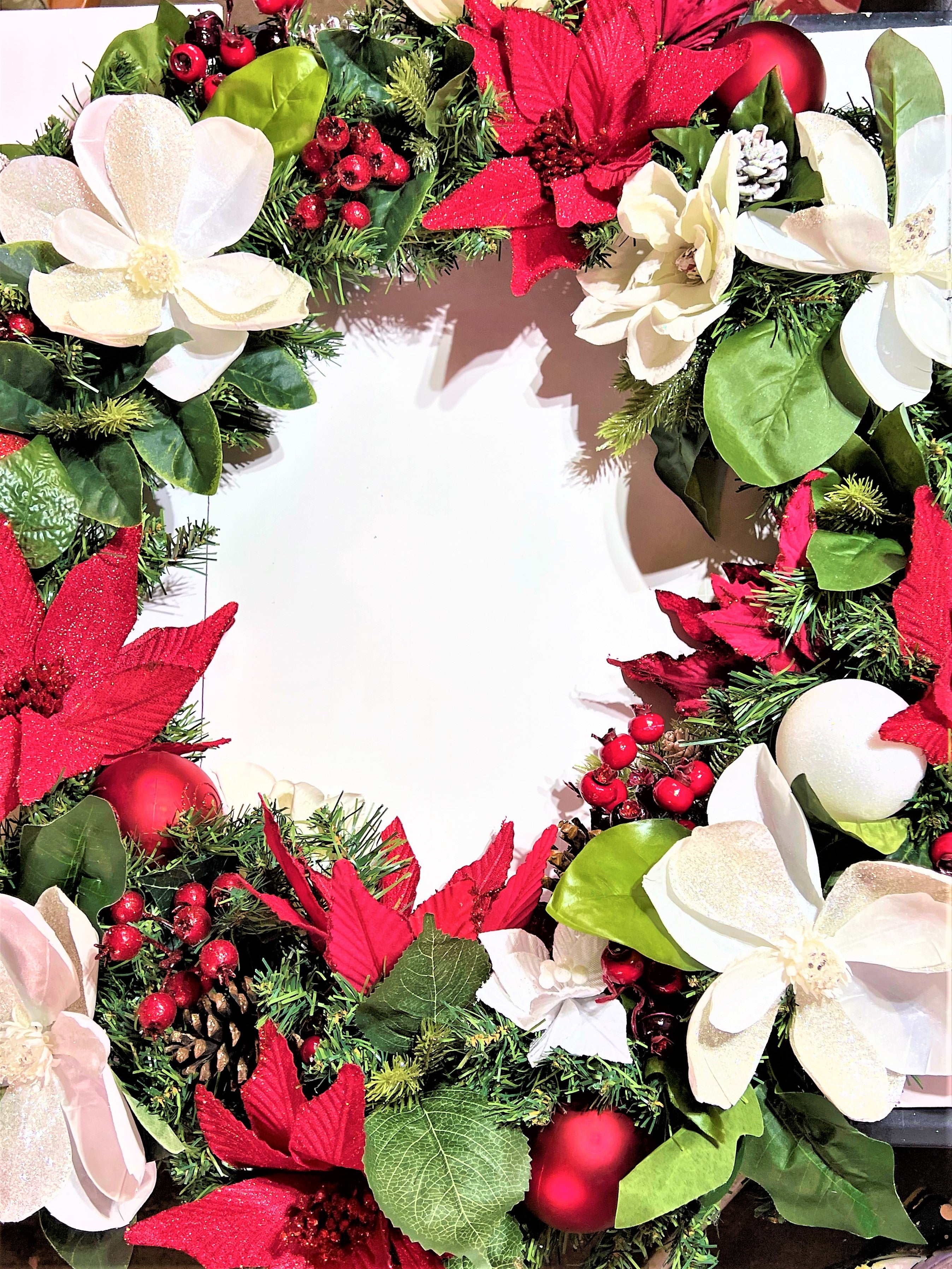 Glamour Xmas Wreath 30" Diameter