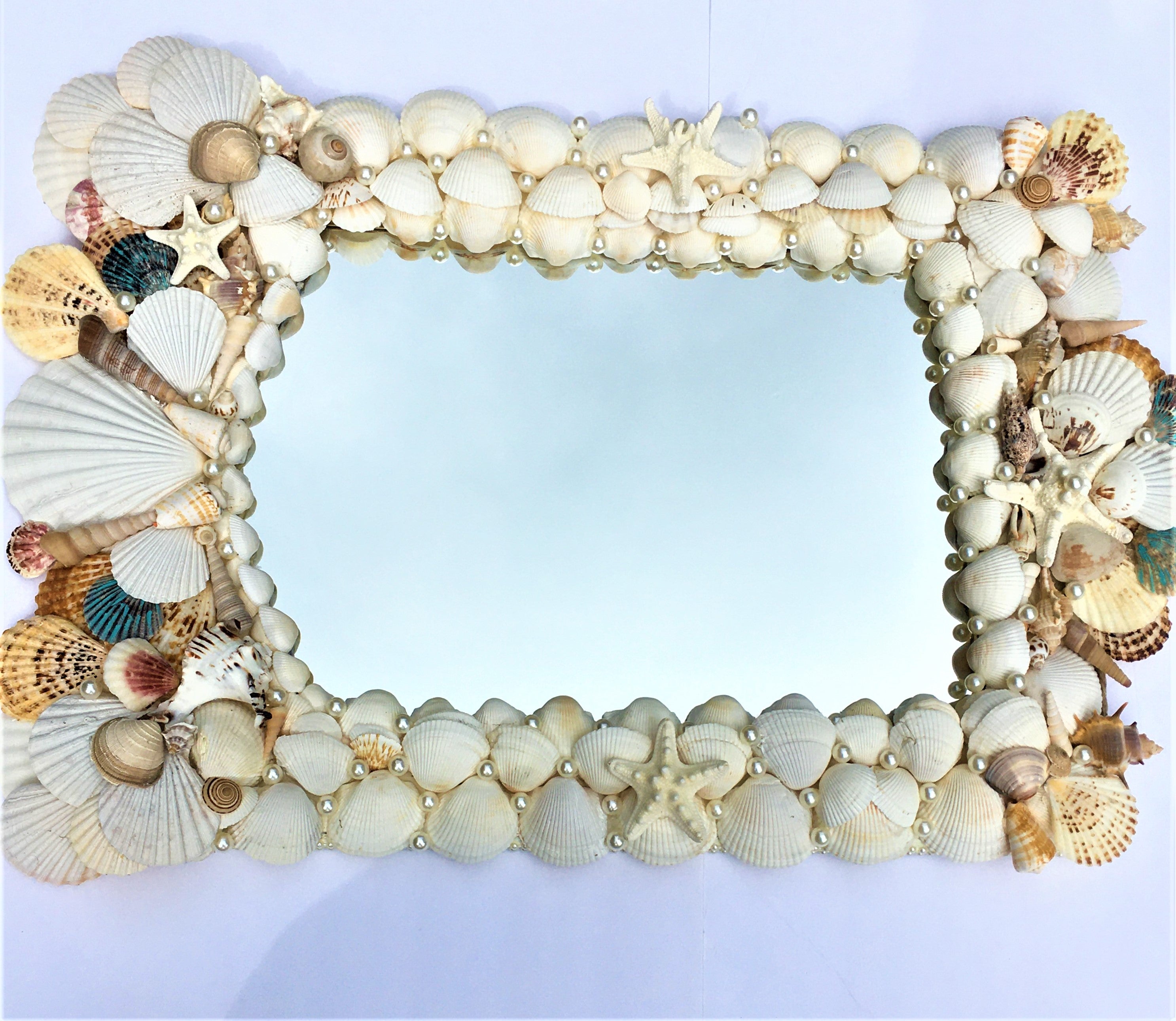 Oceanic Beauty Mirror 20"W X 30"H