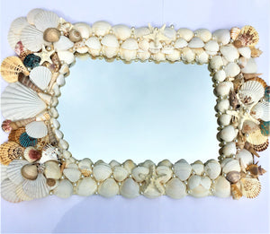 Oceanic Beauty Mirror 20"W X 30"H