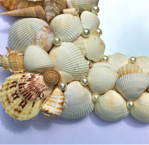 Oceanic Beauty Mirror 20"W X 30"H