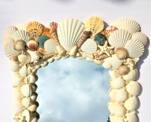 Oceanic Beauty Mirror 20"W X 30"H