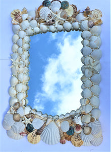 Oceanic Beauty Mirror 20"W X 30"H